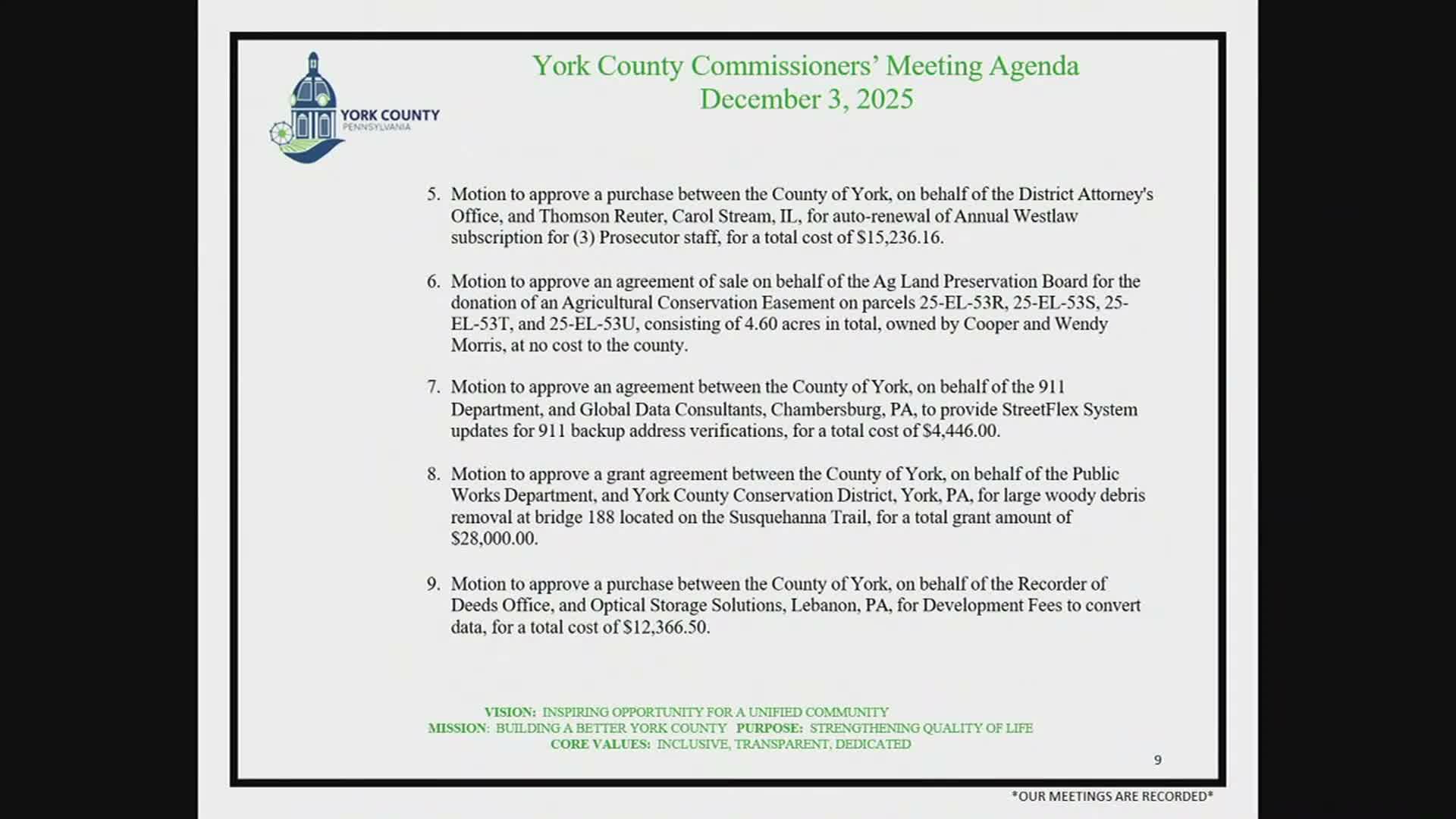 York County accepts first-of-its-kind easement donation to preserve entire 132-acre farm