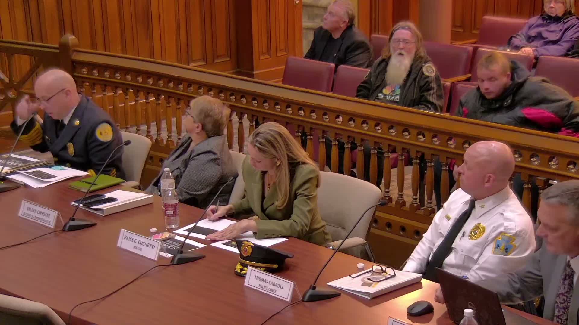 Scranton fire department requests inspector reallocation, highlights prevention programs and levy-certification work