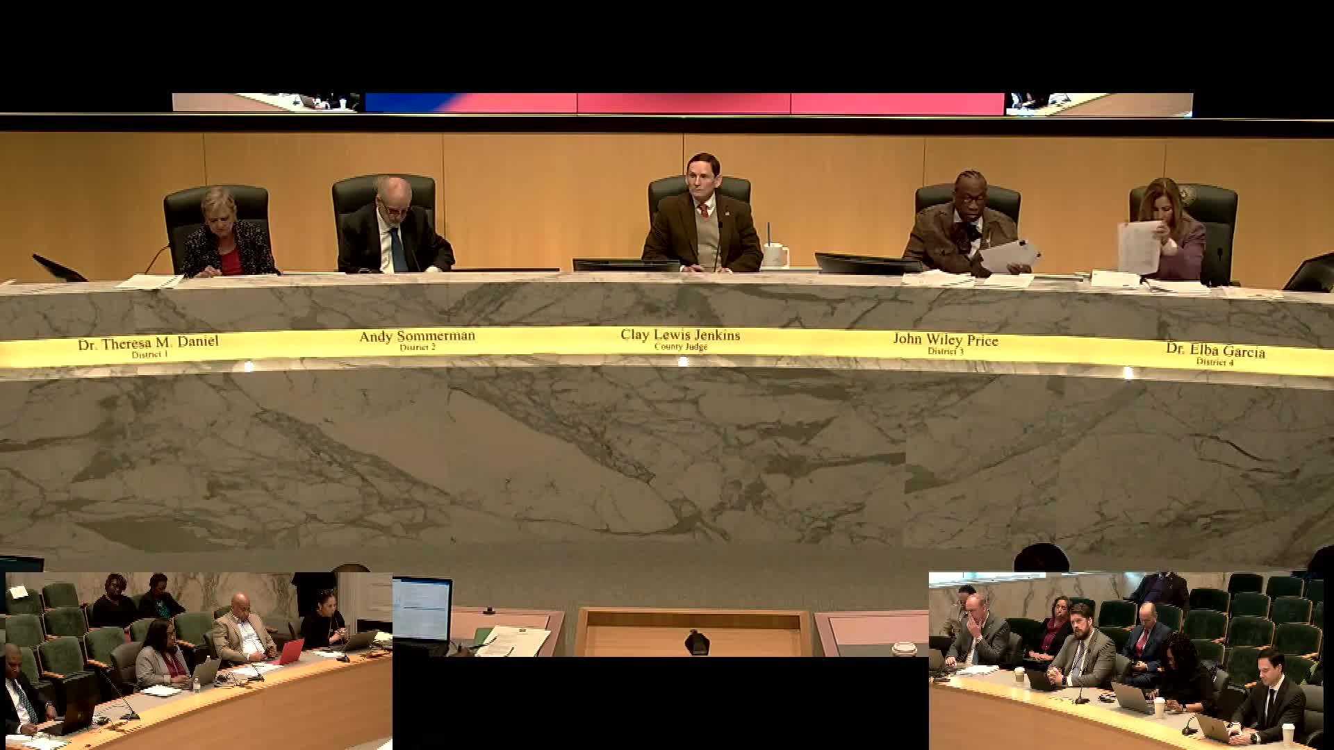 Commissioners press judges and staff over kiosks, Odyssey reports and large misdemeanor caseloads