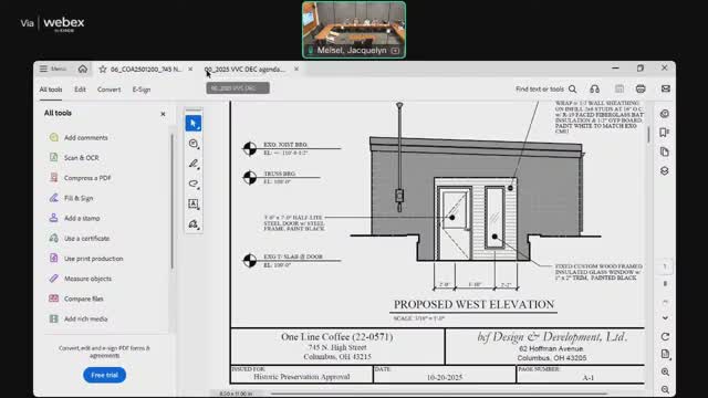 Victorian Village Commission provides conceptual feedback on demolition, additions and a pergola; asks for studies and options