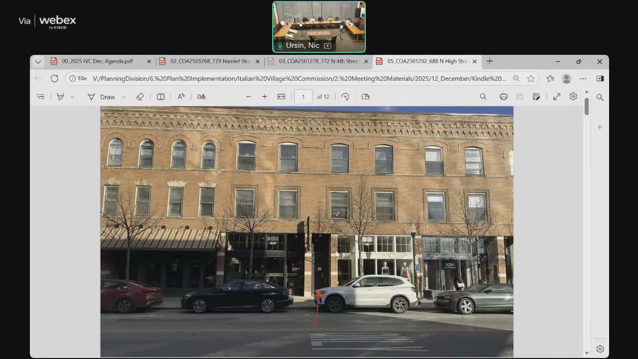Commission approves 688 N High storefront-door replacement with design conditions