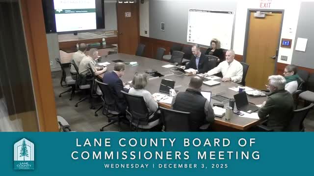 Lane County hears range of options to boost sheriff patrols; task force estimated $22M–$95M