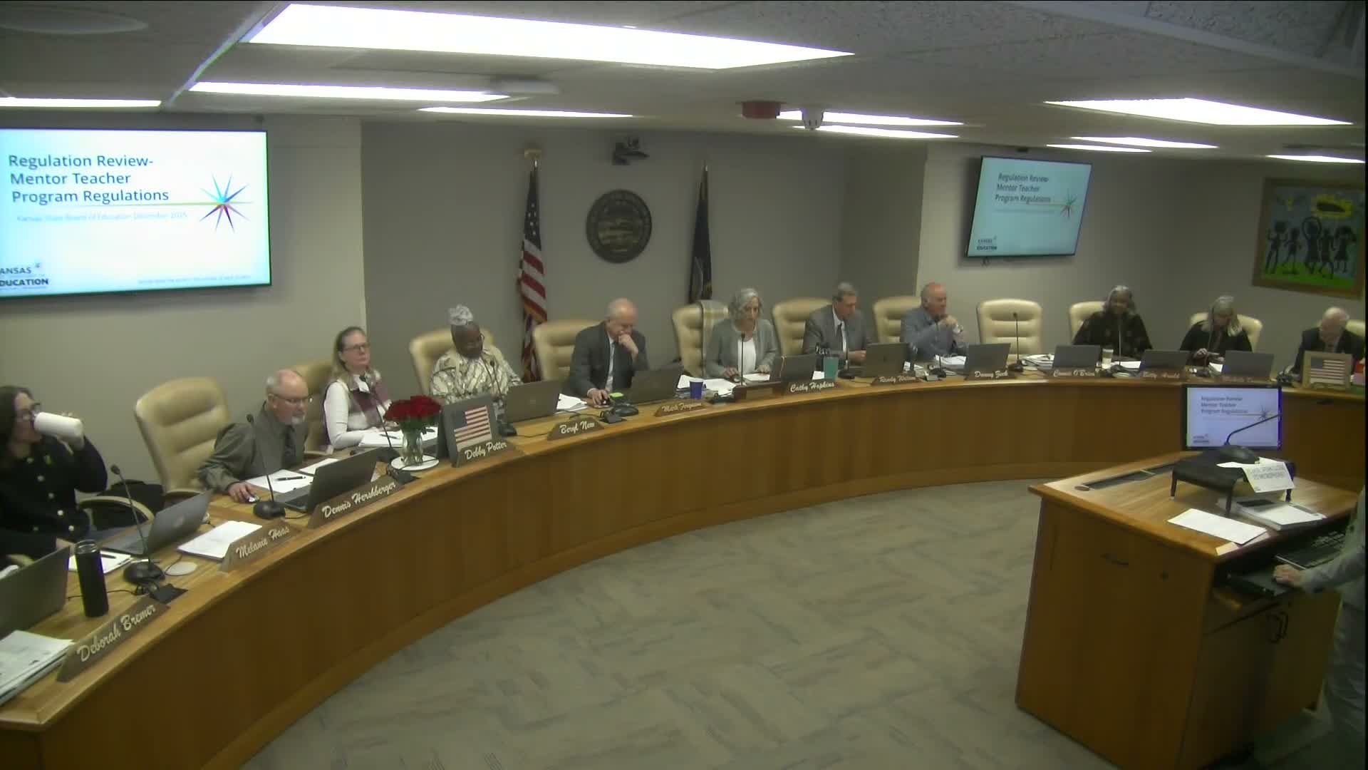 Kansas board removes mentor-teacher financial reporting requirement while funding is paused