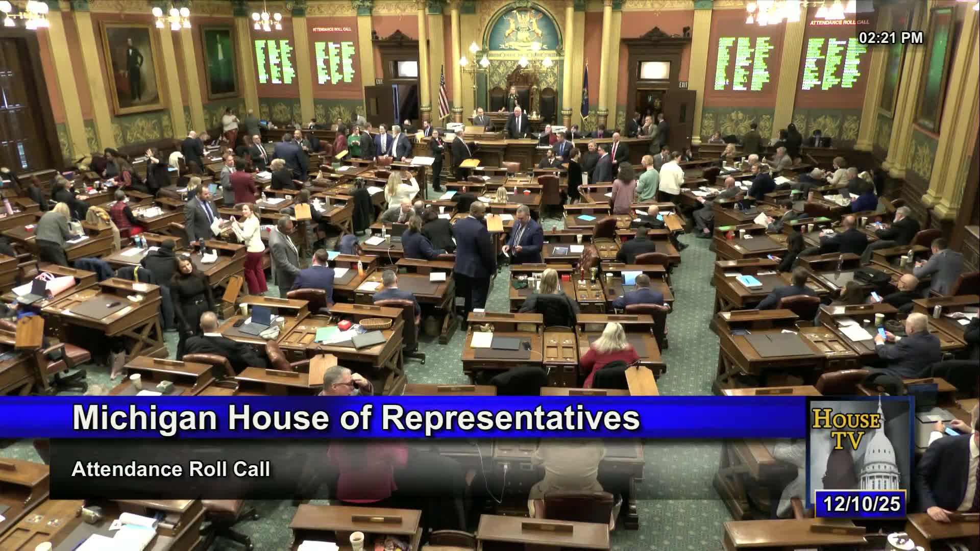 Michigan House honors Special Olympics teams, enroll­ing clerk retires and an intern is farewelled