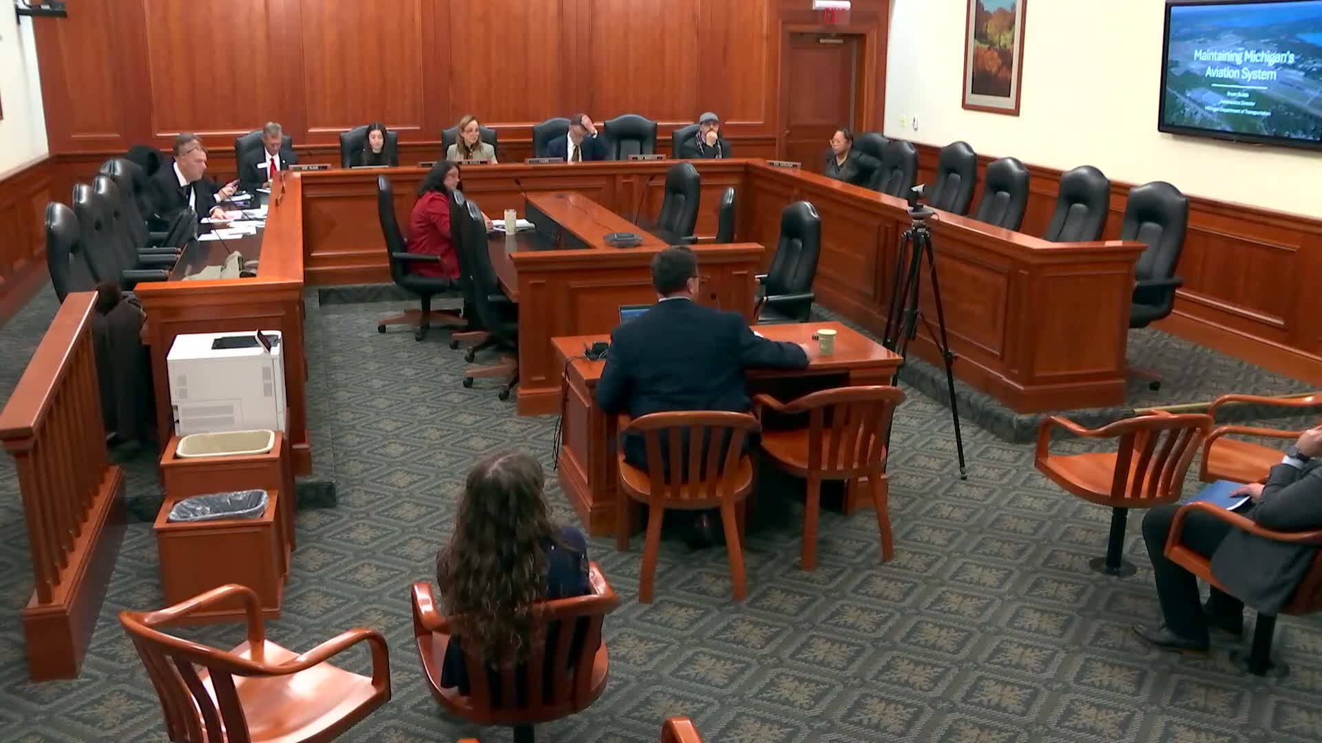 House subcommittee hears MDOT, airport executives on Michigan aviation funding; parking-tax sunset flagged as a risk
