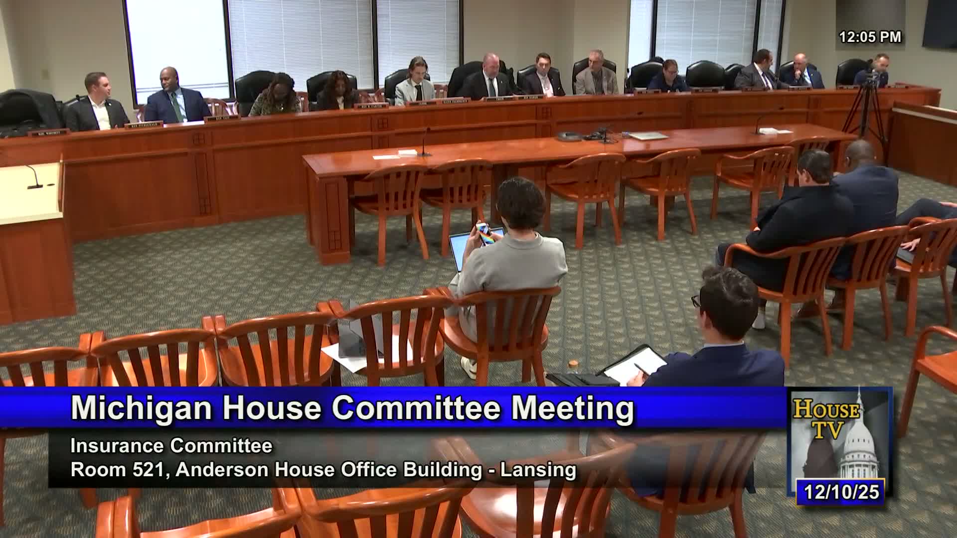 House Insurance Committee hears industry plea to change PIP priority for limousine and private passenger carriers