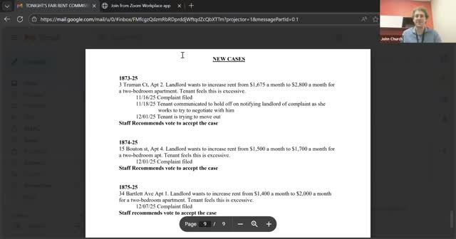Norwalk Fair Rent Commission closes two old cases, accepts three new rent-increase complaints