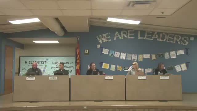 Board hears first reading of district code-of-conduct policy; item to return for approval