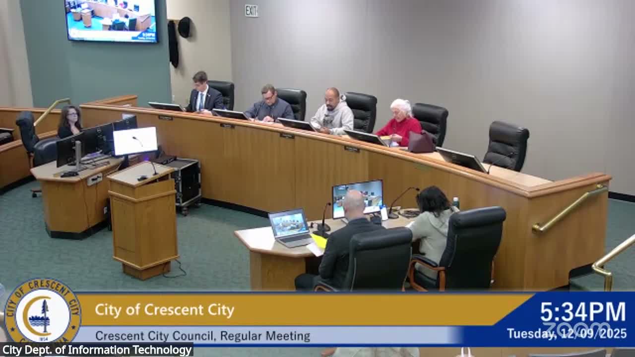 Crescent City council appoints Steve Shamblyn to fill vacant seat after interviews