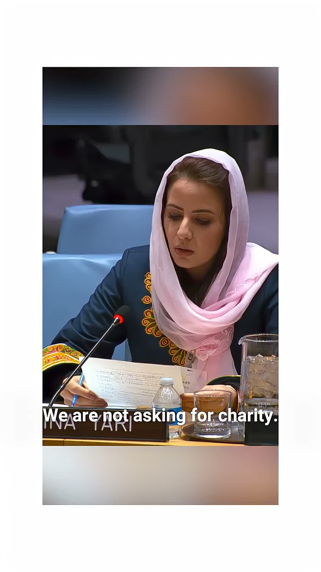 Speakers say Afghan women aren’t asking for charity, demand rights and reversal of education ban
