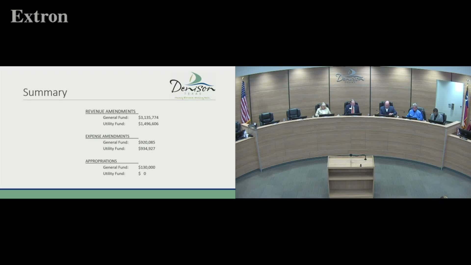 Denison wins $16.95 million award to reduce water loss; council to take final action next meeting