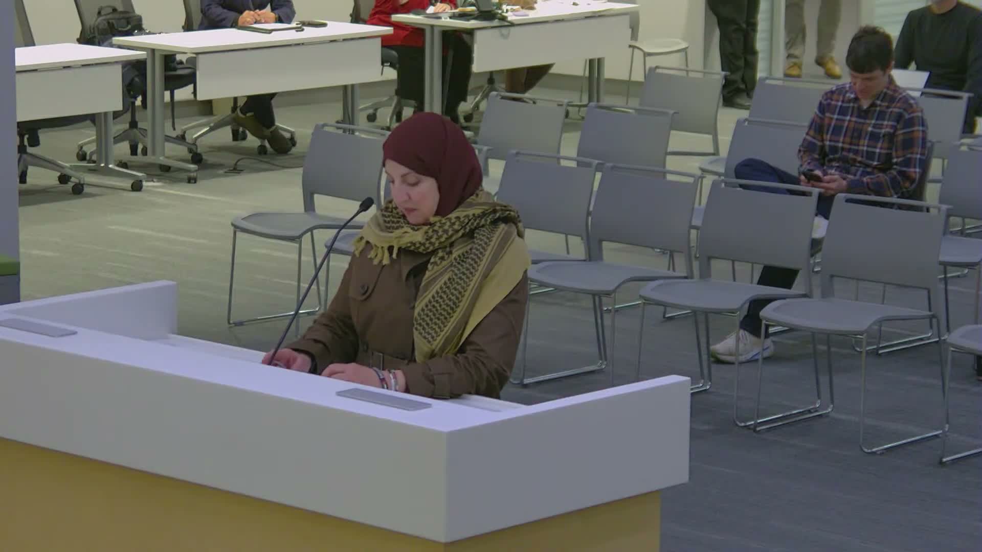 Public commenters urge Cuyahoga County not to reinvest Israeli bonds as budget cuts loom