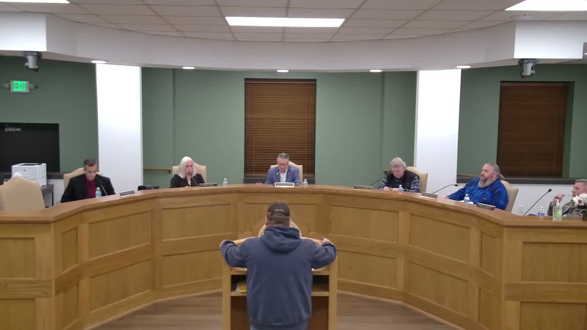 Durant council debates R‑4 rezoning for manufactured‑home community; developer defends project as affordable ownership