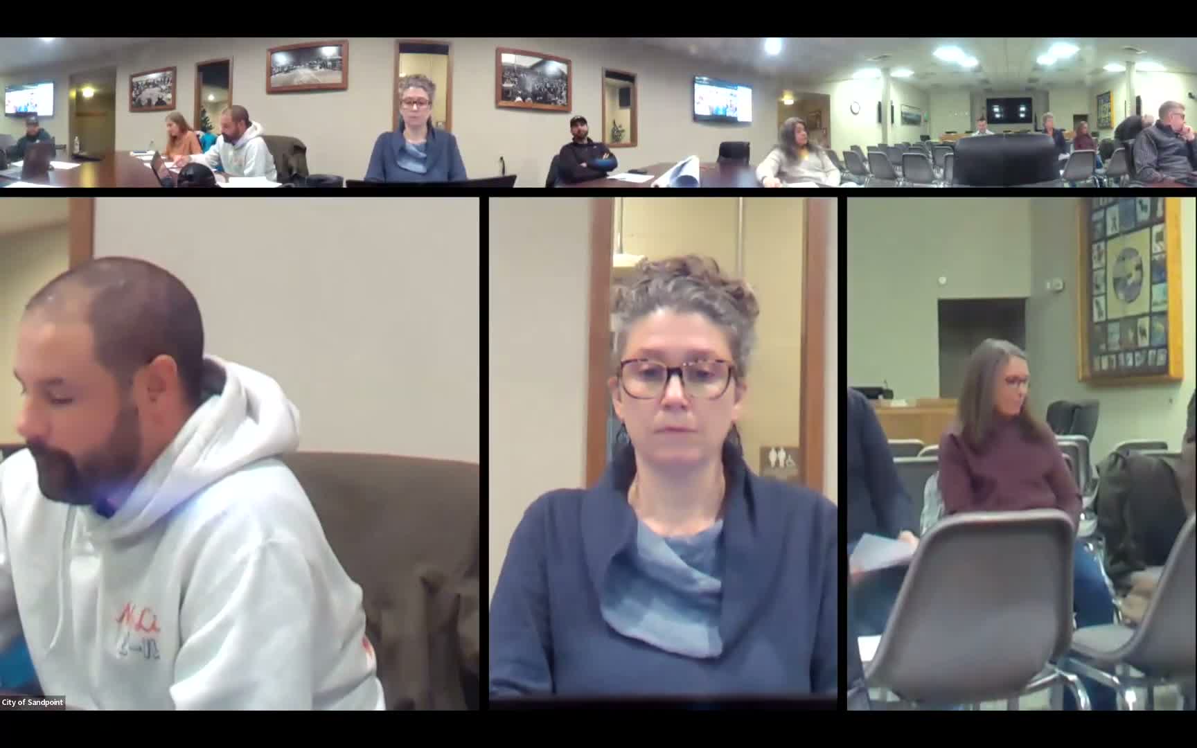 Neighbors press Sandpoint parks commission on HVAC noise and batting‑cage impacts; staff reports decibel tests below threshold cited