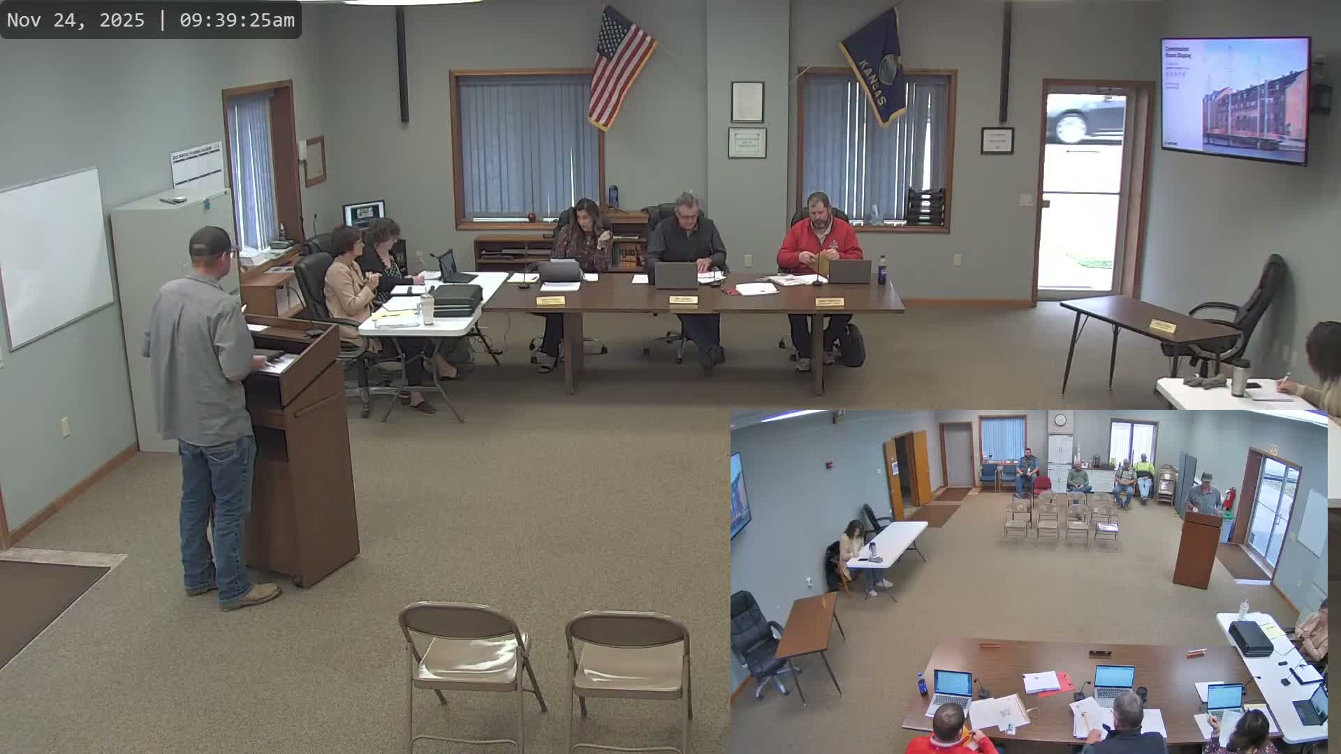 Public works: commissioners approve ARPA payment and accept completed landfill perimeter berm