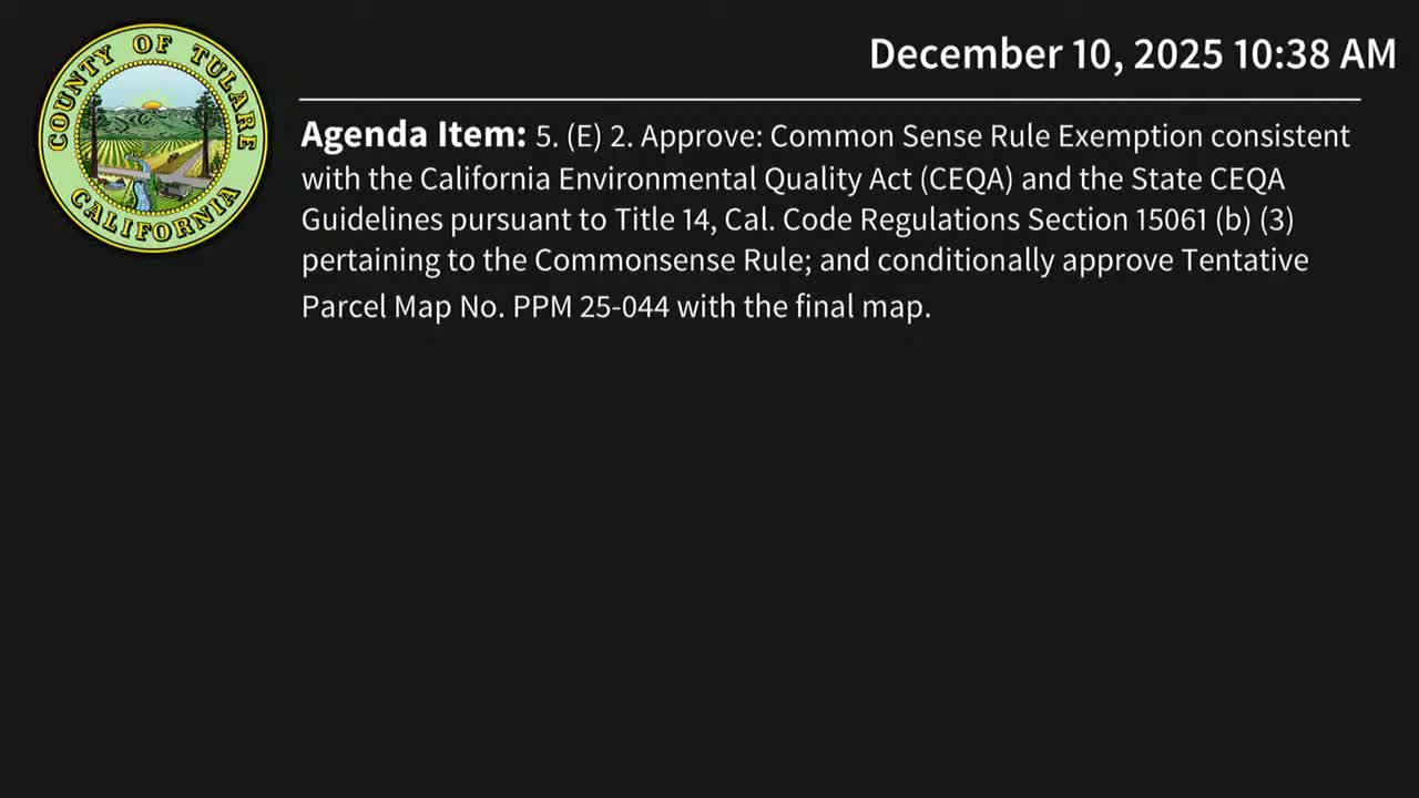 Planning Commission recommends mitigated negative declaration for Pixley Travel Center project