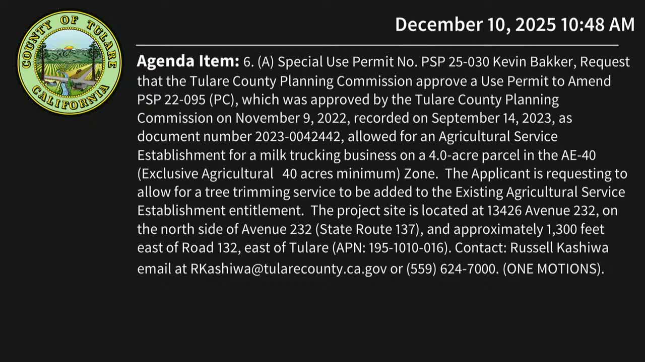 After months of neighbor complaints, Planning Commission approves tree‑service yard with screening and planting conditions