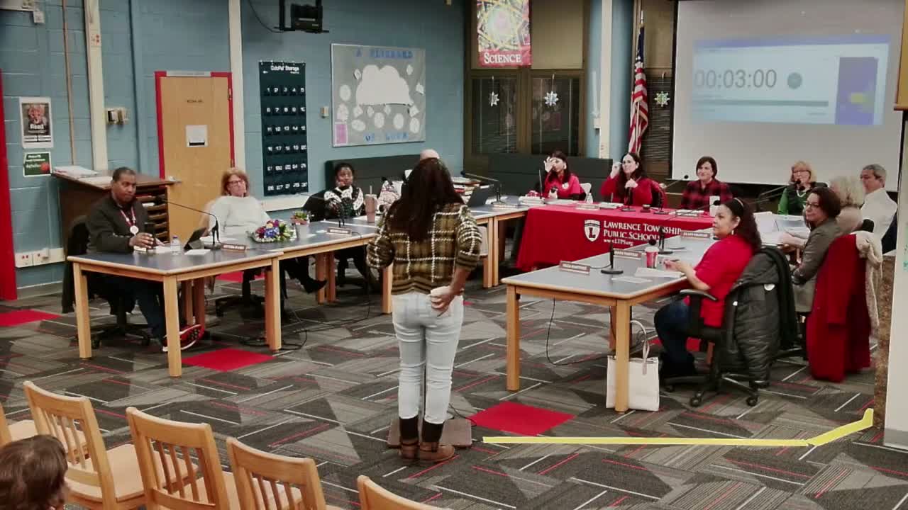 Parent tells board child was called a racial slur at LIS and asks for staff training and action