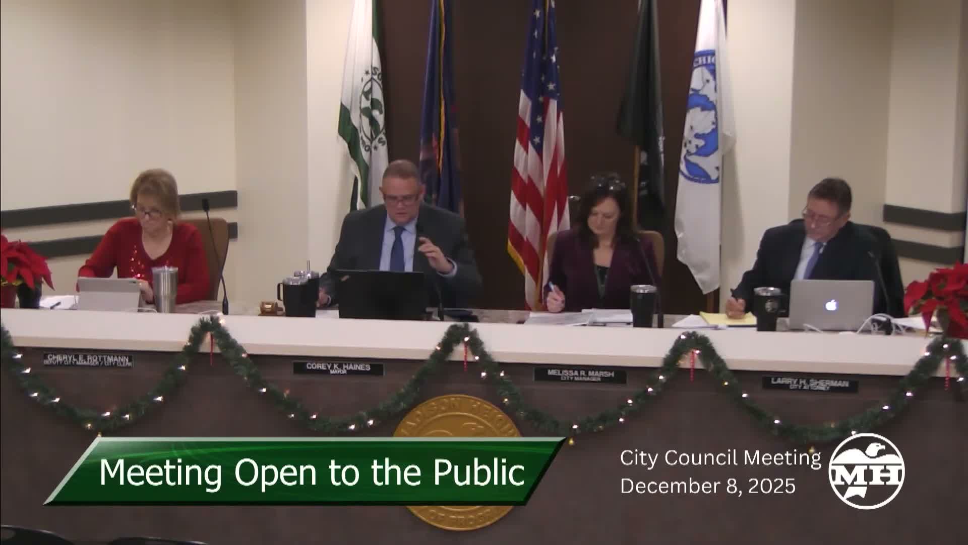 Council approves consent items, receives salary order; residents invited to Heritage Rooms open house