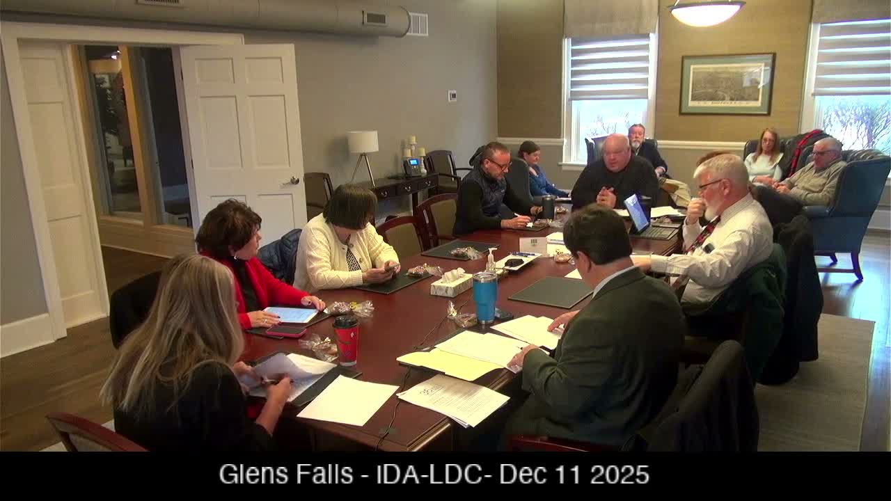 Glens Falls IDA extends sales‑tax exemption for downtown rehabilitation, agrees to sponsor DRI celebration