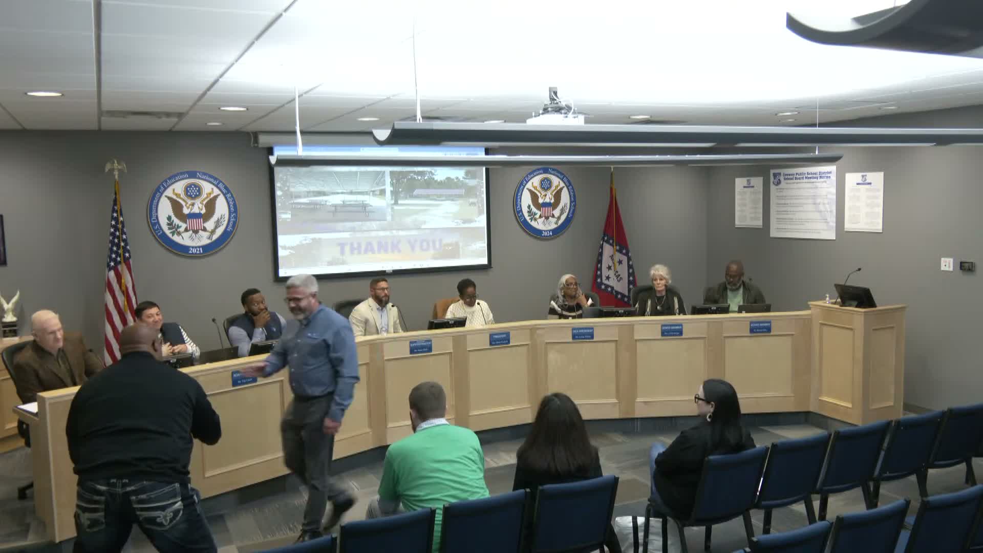 Board enters executive session for litigation; approves personnel recommendations