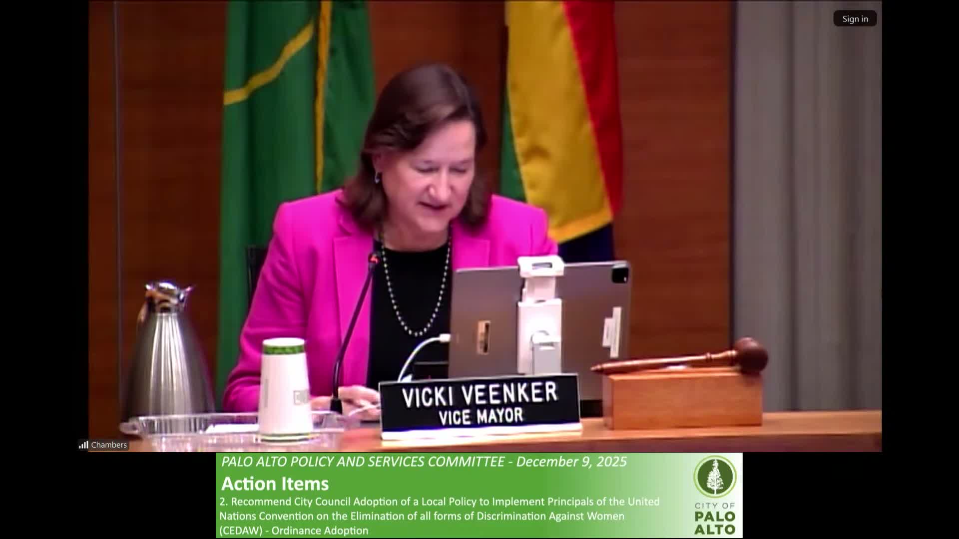 Committee recommends keeping 2025 priorities for 2026 and outlines retreat process