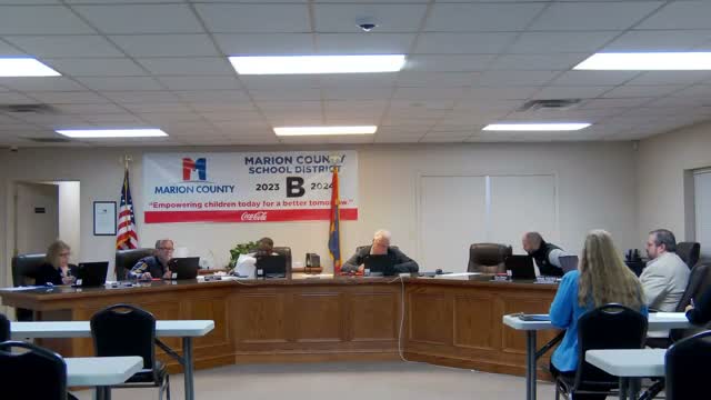 Marion County board elects Lill Johnson president; Larry Jenkins remains secretary