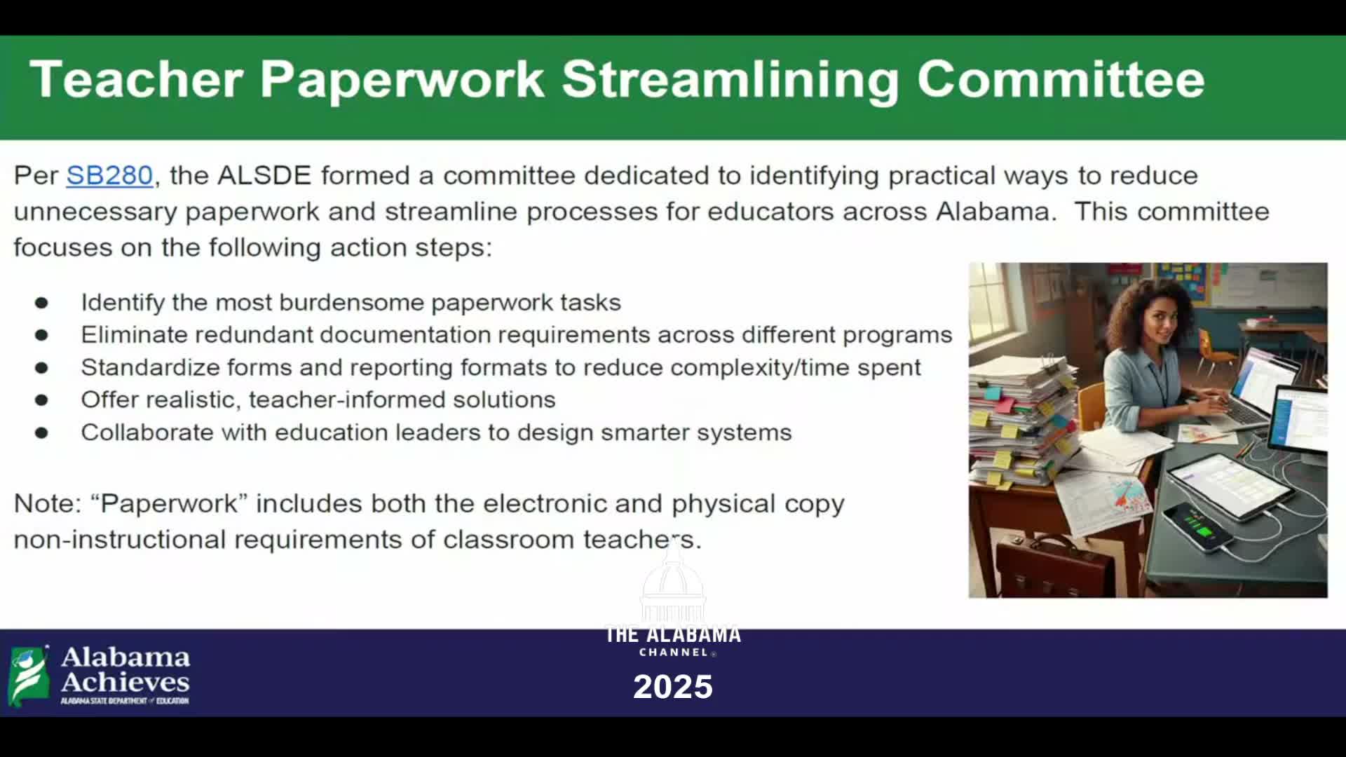State board hears committee findings on paperwork burdens and preview of new educator-preparation report card dashboard