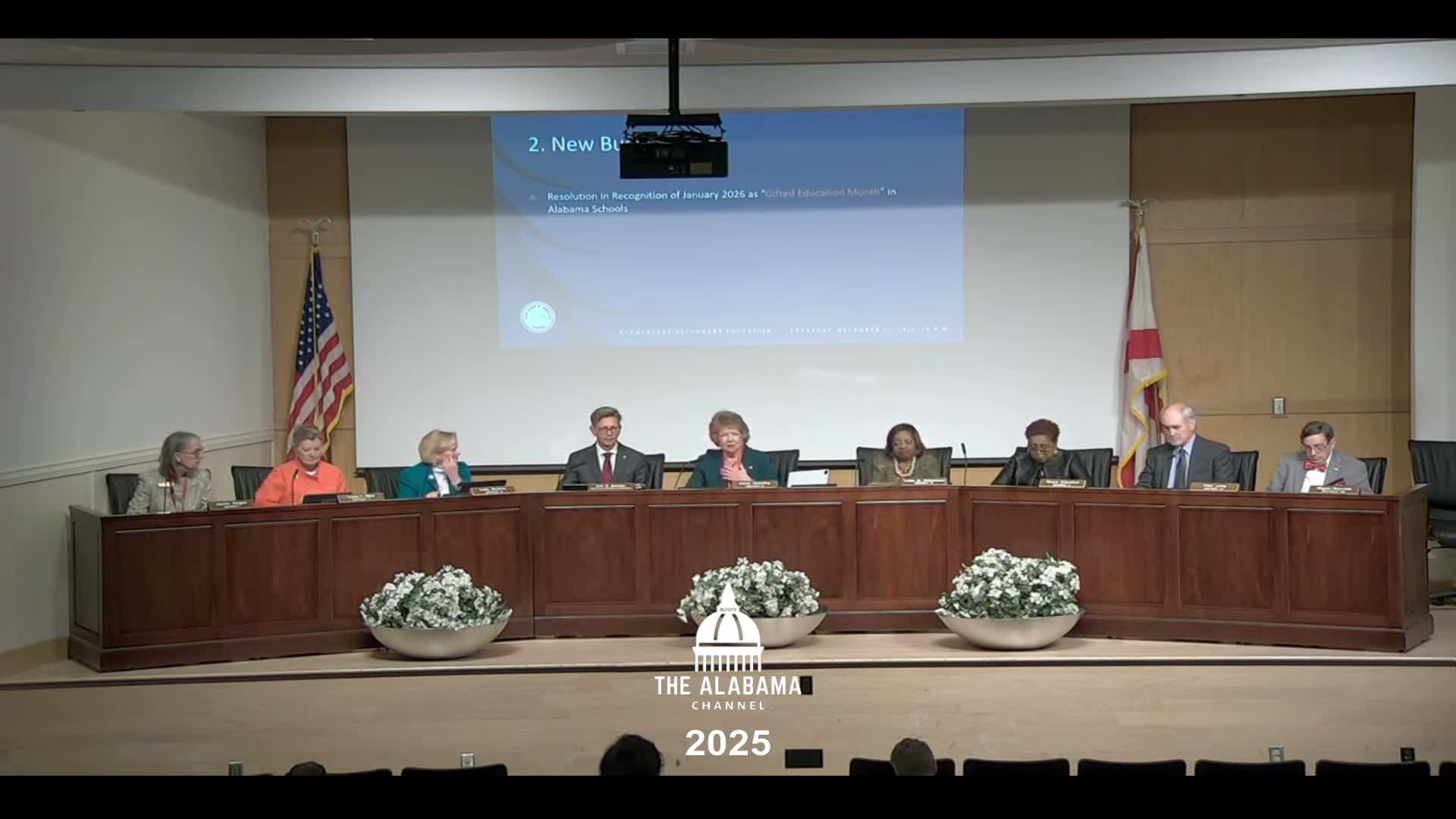 Alabama State Board adopts digital literacy and computer science course, recognizes two ESEA distinguished schools and sets 2026 calendar