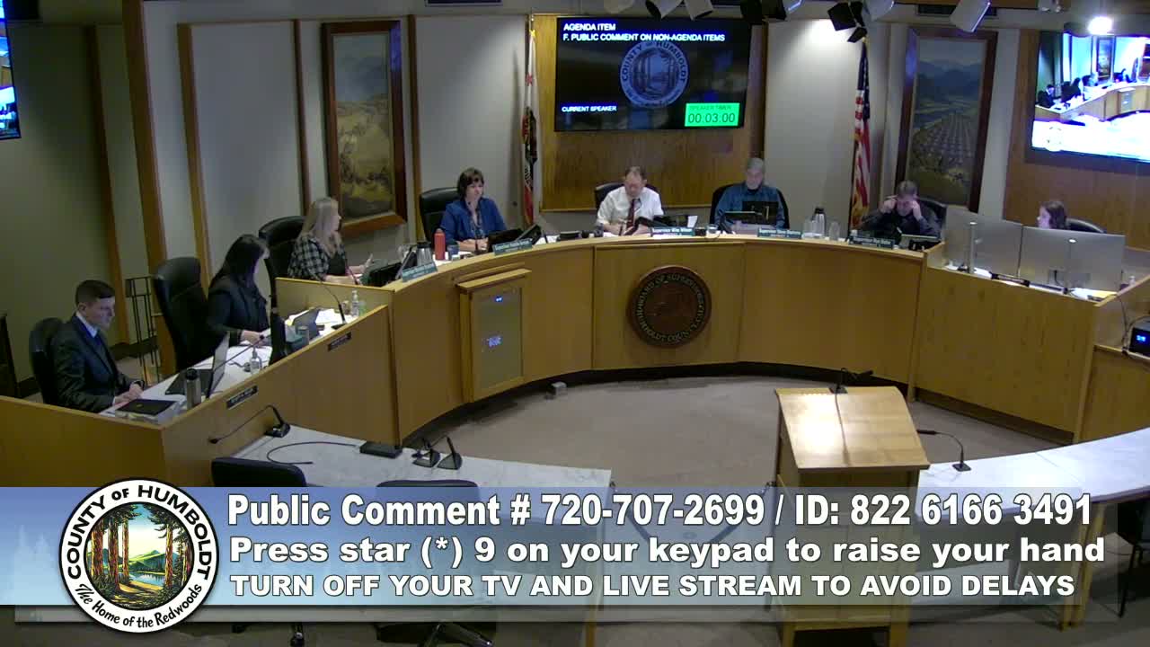 Humboldt supervisors approve 4‑year payment plan for overdue Measure S taxes, move to revoke noncompliant permits
