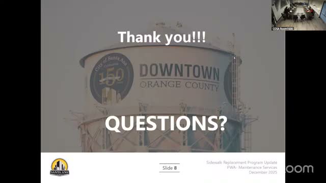 Santa Ana details PFAS treatment and water-main projects, previews $40M centralized treatment site