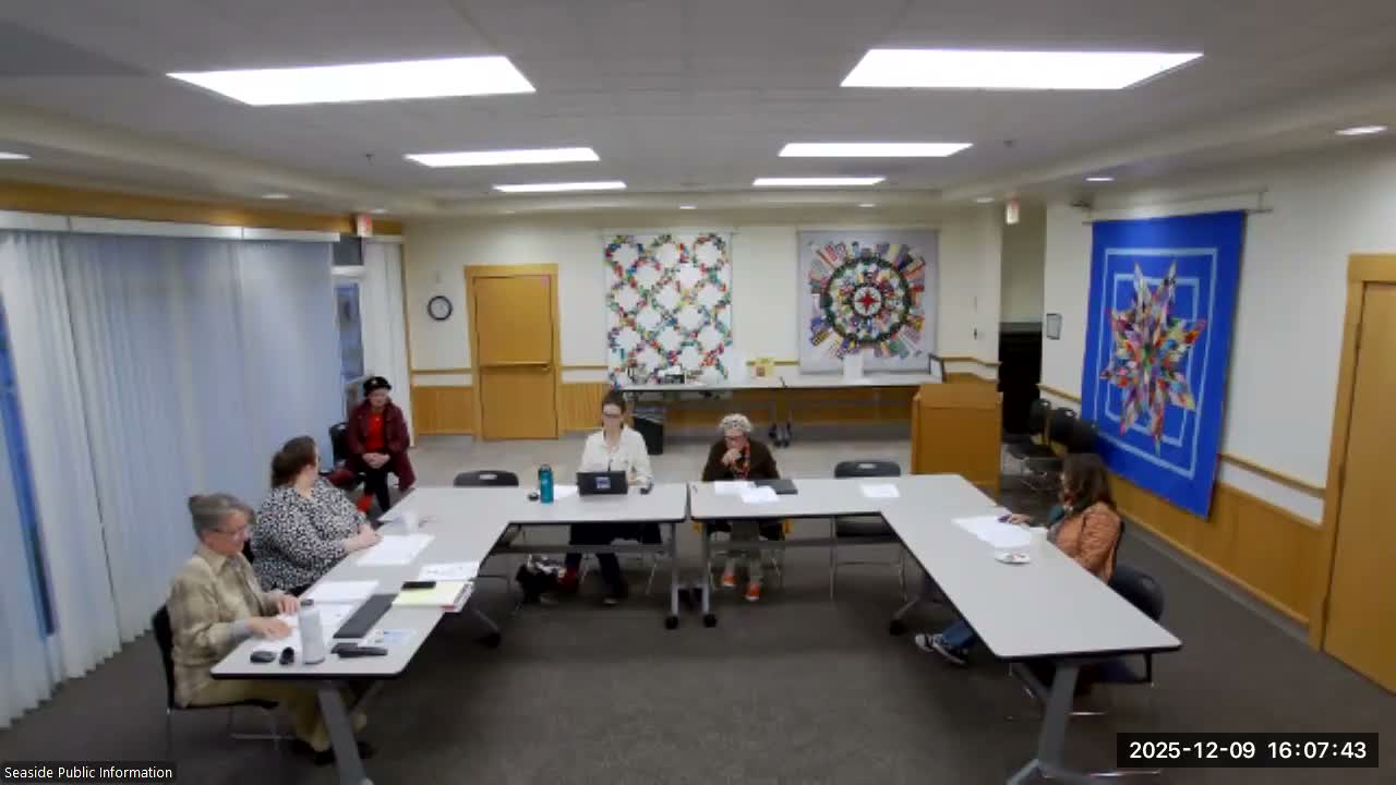 Seaside library board commits $6,000 to 2026 programs, staff warn rising costs could require bigger request