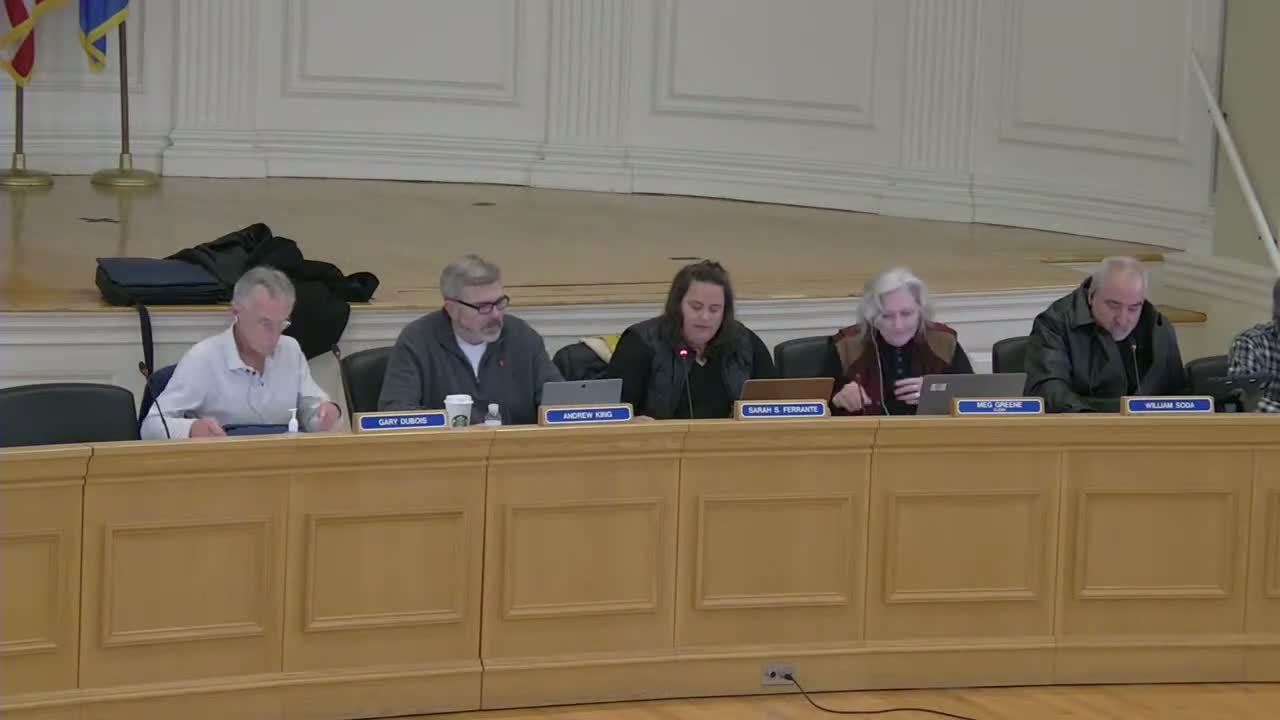 Planning board keeps hearing open on 6 Warren Drive variance after neighbors decry size, proximity