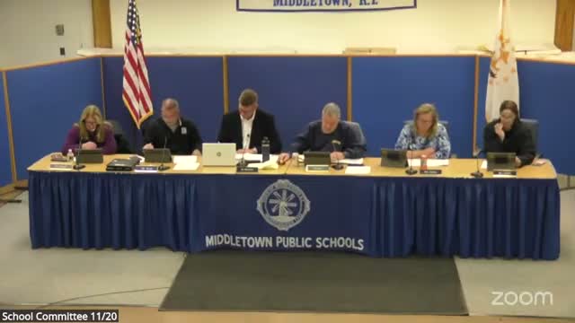 Middletown School Committee approves energy policy, Impact Aid resolution and several routine items