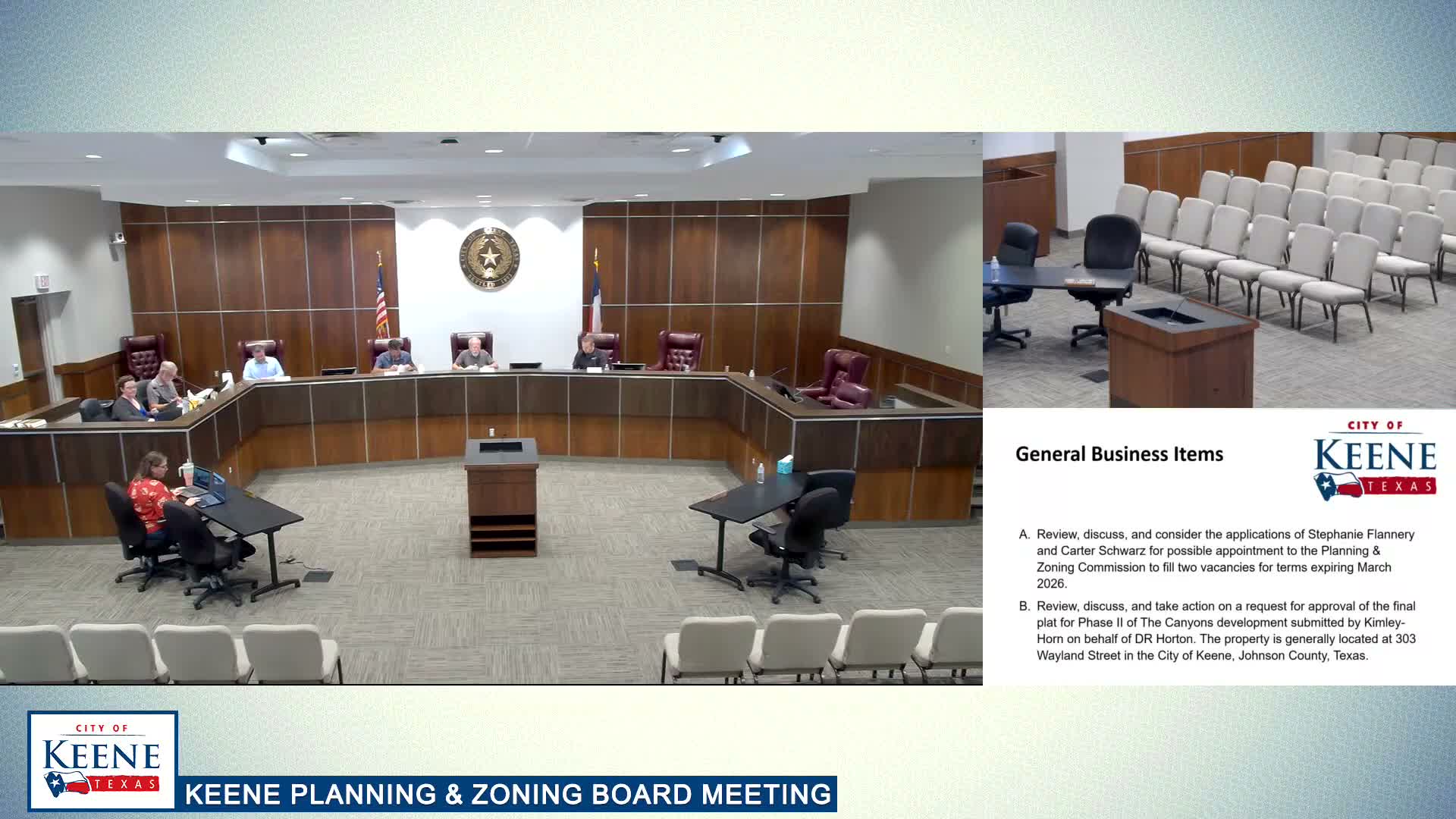 Keene P&Z approves final plat for Phase 2 of The Canyons development