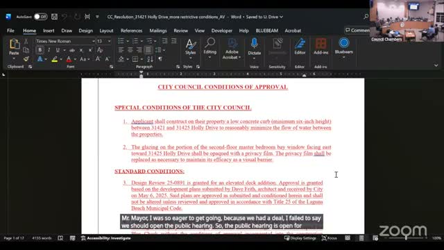 Council splits on two planning appeals: denies deck appeal, overturns DRB denial for Short Street remodel