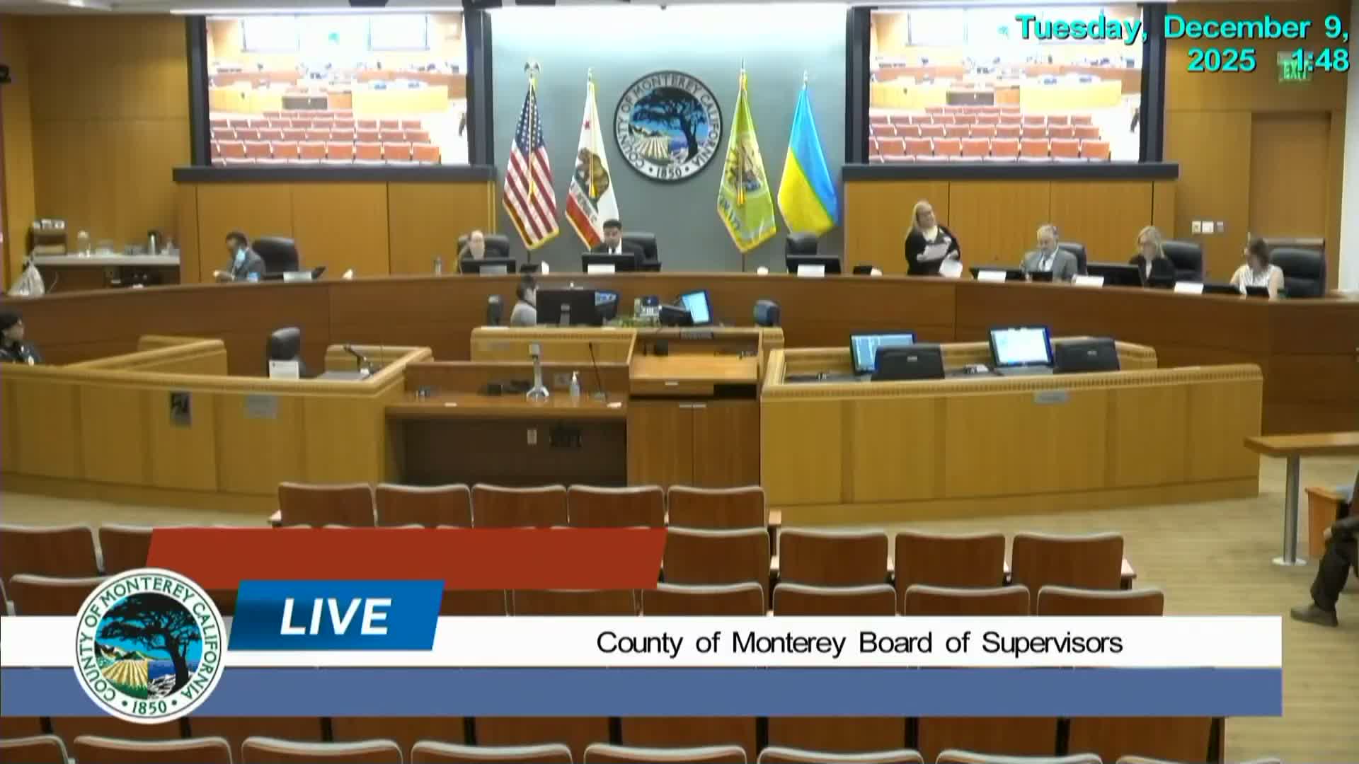 Monterey County board accepts year-end budget report, sets aside $20M for reserves and funding priorities