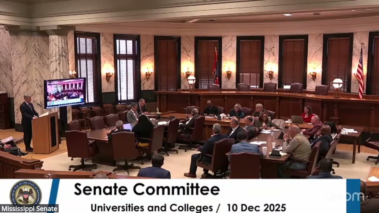 Committee weighs outcomes-based funding and workforce alignment after multi-agency briefings