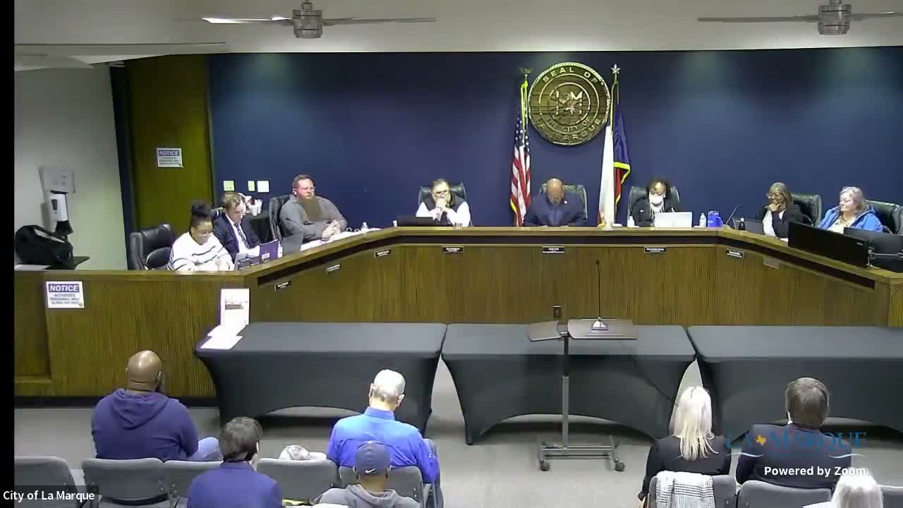 La Marque updates GLO-funded water, sewer and lift‑station work; council approves change orders