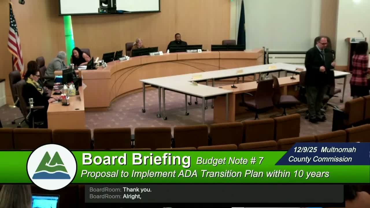 Multnomah County holds work session on deflection program; officials urge clearer success metrics, more services and data tracking