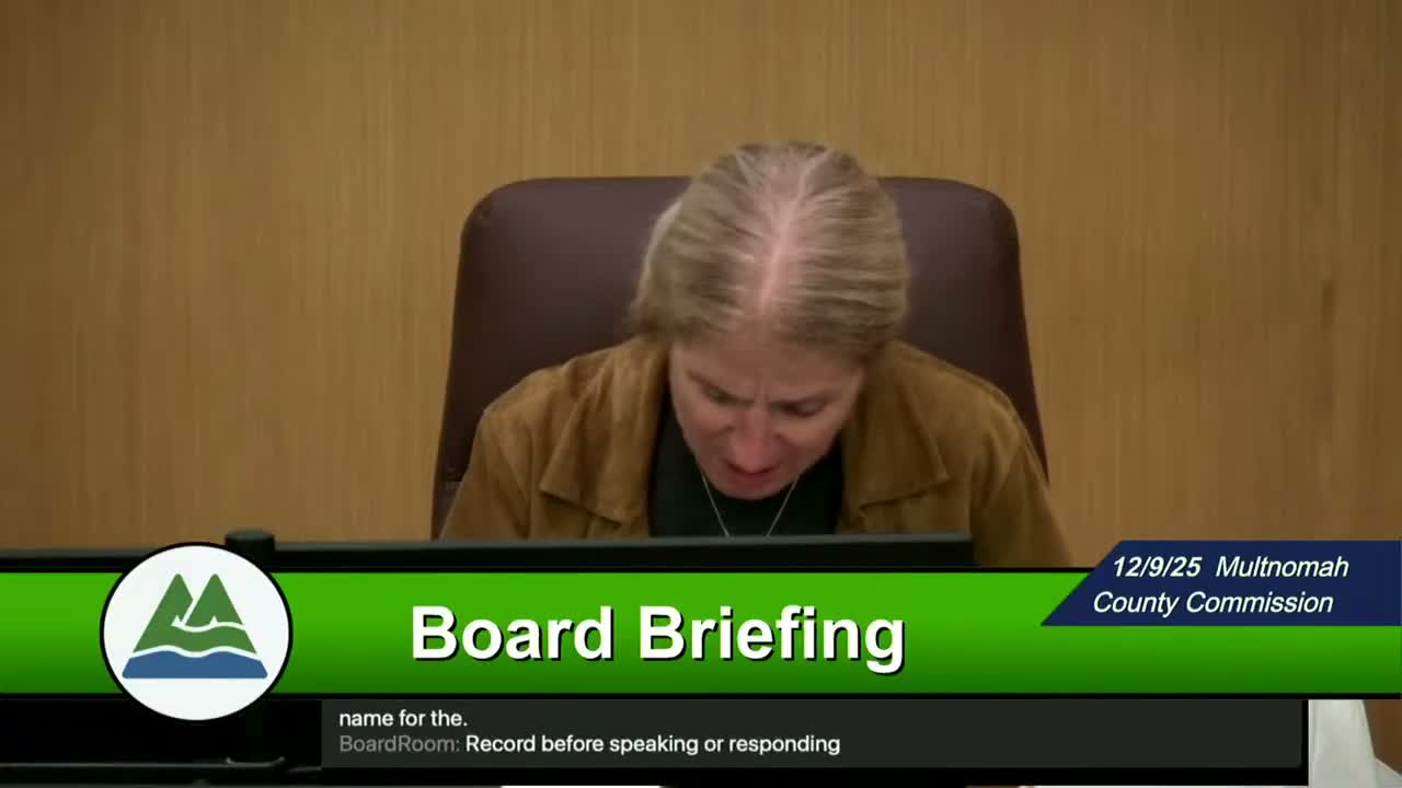 Multnomah County outlines 10‑year curb‑ramp plan, staff recommend pay‑as‑you‑go funding