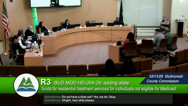 County accepts OHA grants to speed new residential beds and provide client rent assistance