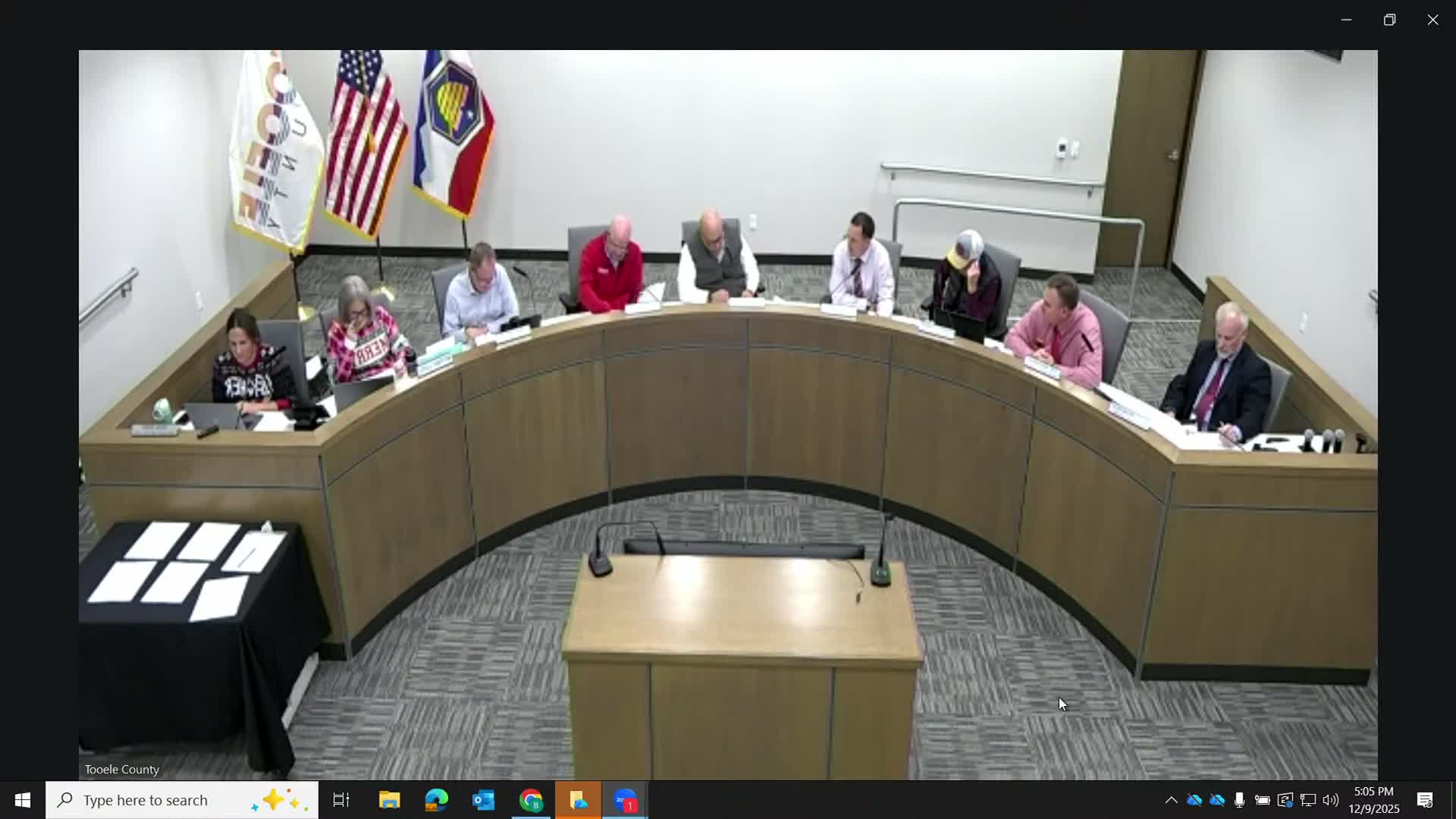 Transportation Special Service District elects 2026 chair; minutes approved and meeting adjourned