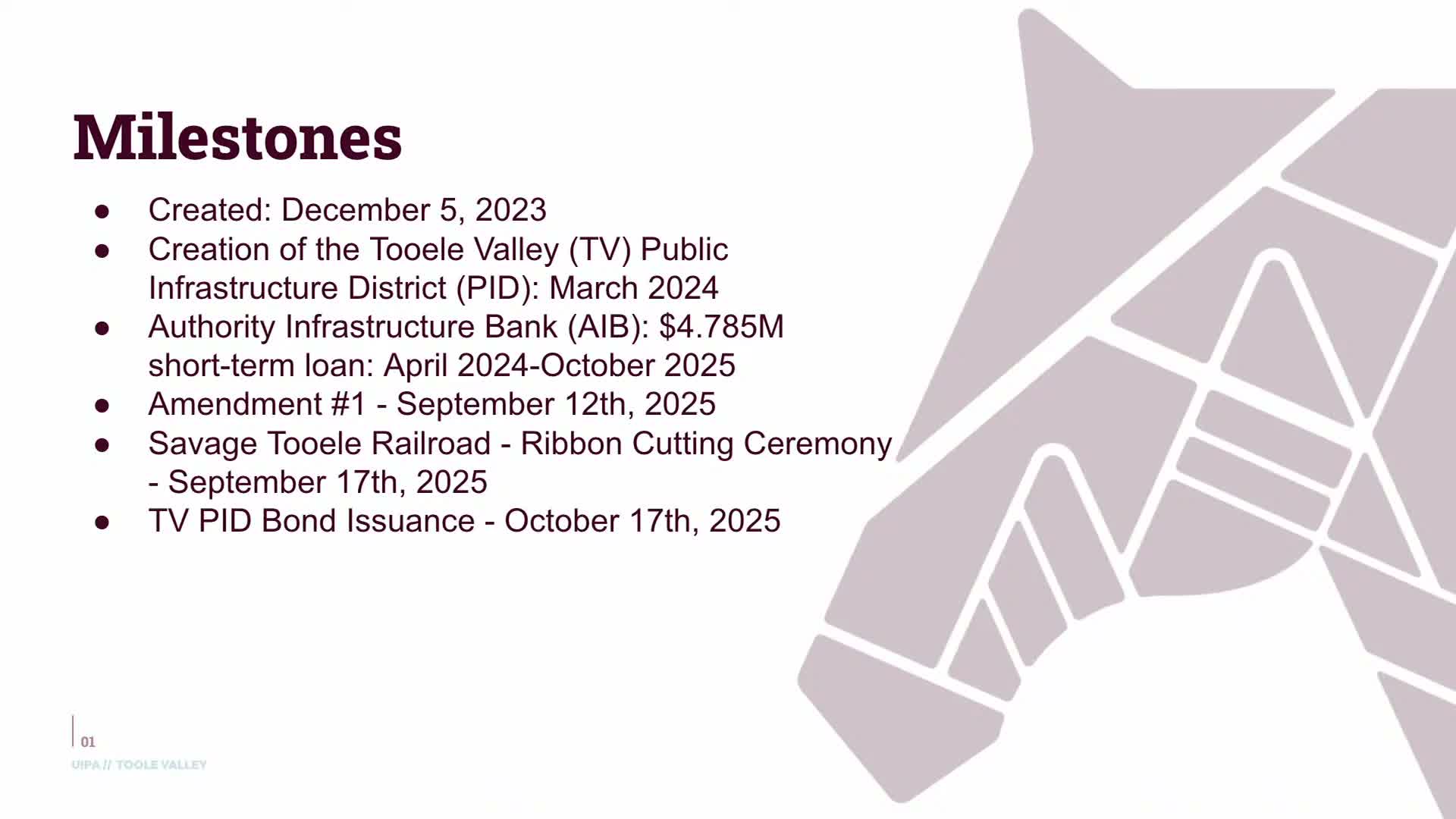 Utah Inland Port highlights $33 million bond, 11‑mile short line and added acreage in Tooele Valley