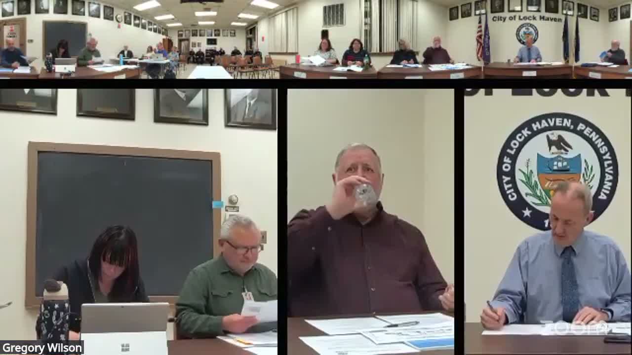 Departments present 2025 accomplishments and 2026 goals in Lock Haven budget hearing