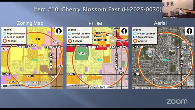 Council continues Cherry Blossom East subdivision to allow more neighbor–developer negotiations on access