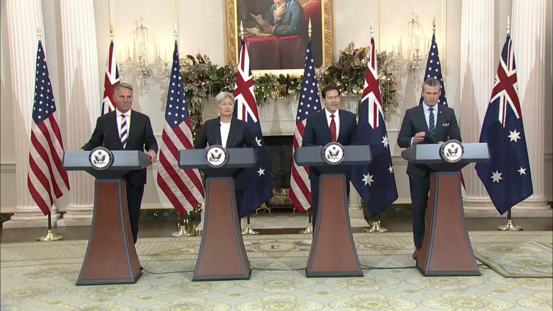 U.S. and Australia mark 40th AUSMIN, pledge deeper AUKUS cooperation, force-posture upgrades and critical-minerals work