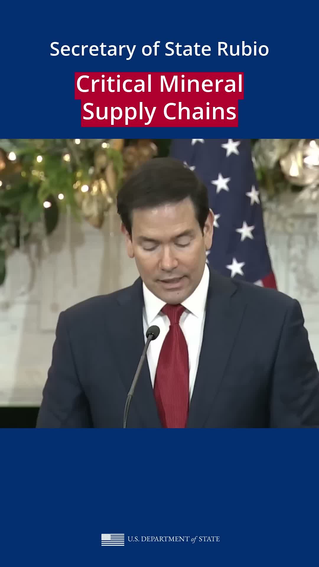 U.S., Australia Signed ‘‘Critical Mineral Framework,’’ a Speaker Says