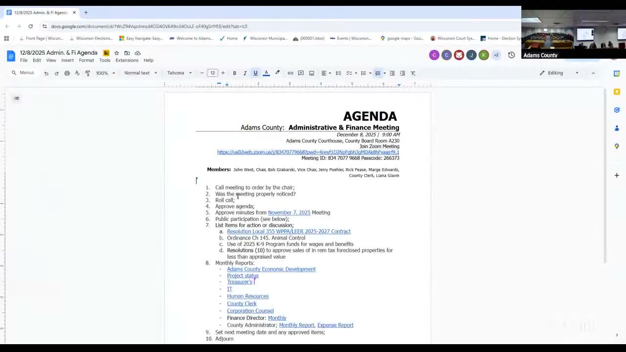 Adams County committee leaves animal-control fees unchanged after review, plans enforcement check