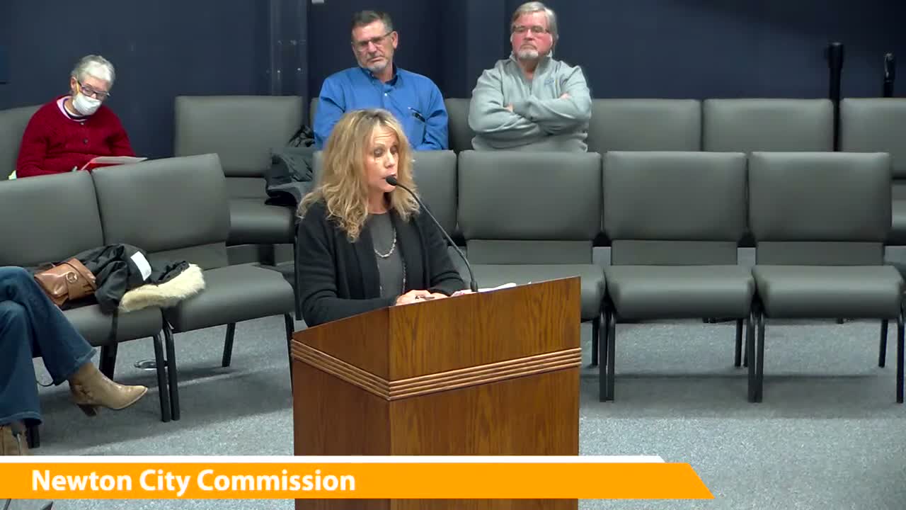 Commission approves 2025 budget amendment for Meridian Center; finance director cites higher beginning cash and amended spending authority